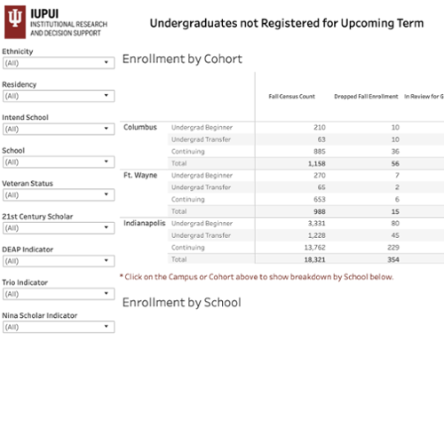 Undergraduate Next Term Enrollment